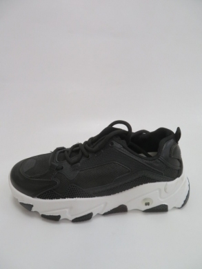 Sneakersy damskie niskie (36-41) 050-1 BLACK