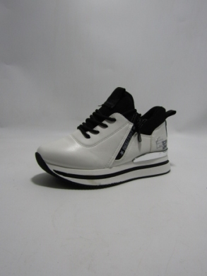 Buty sportowe damskie na płaskim (36-41) ROC-32 WHITE