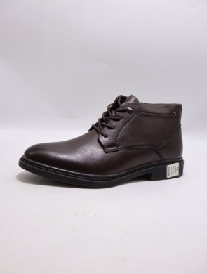 Botki męskie ocieplane (40-45) 63508-3 BROWN