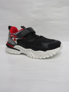 Buty sportowe chłopięce (26-31) L601 BLACK/RED