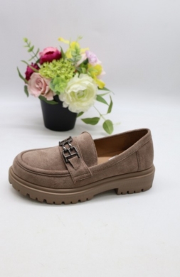 Mokasyny damskie na płaskim (36-41) TM2309 KHAKI/MIC