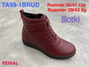 Botki damskie na płaskim (36-41) TA99-1