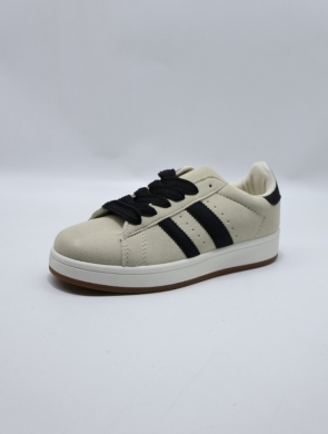 Buty sportowe damskie na płaskim (36-41) JD-50 BEIGE/BLACK