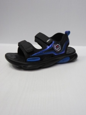 Sandały chłopięce (32-37) D991 BLACK/BLUE
