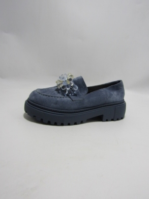 Mokasyny damskie na płaskim (36-41) 8007 BLUE