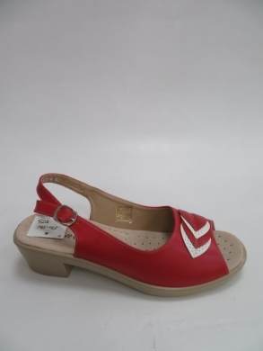 Sandały Damskie na obcasie (36-42) B305-4 RED/WH