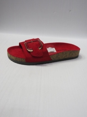 Klapki damskie na płaskim (36-41) FRS-35 RED