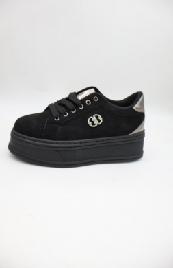 Buty sportowe damskie na płaskim (36-41) 26691 BLACK