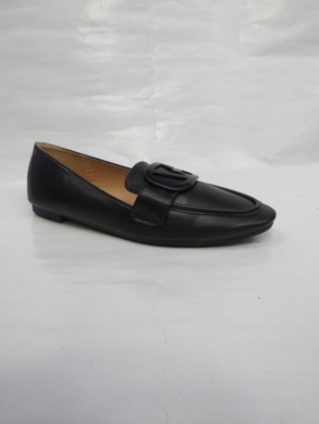 Mokasyny damskie na płaskim (36-41) L-7 BLACK