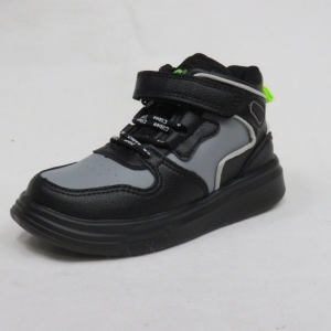 Buty sportowe chłopięce (21-26) H291A BLACK/GREY