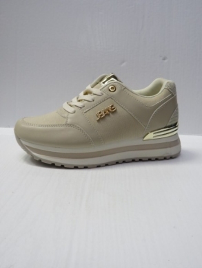 Buty sportowe damskie na płaskim (36-41) JDO-918 BEIGE