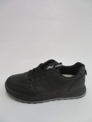 Buty sportowe damskie na płaskim (36-41) X-8813 BLACK