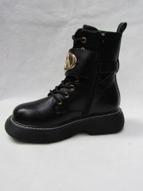 Trapery damskie ocieplane (36-41) 8777-PA BLACK