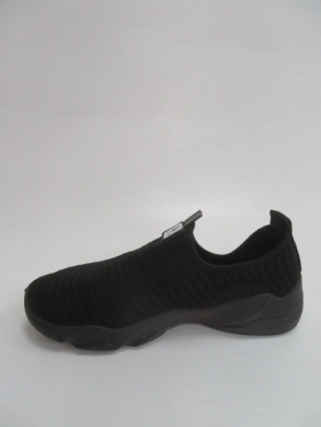 Buty sportowe damskie na płaskim (36-41) JR803 BLACK