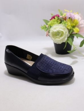 Półbuty damskie na koturnie (36-41) 23T001 NAVY