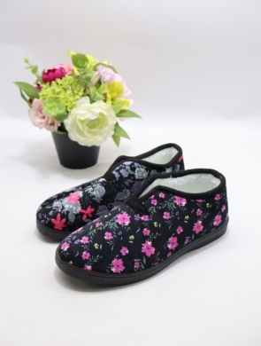 Kapcie damskie ocieplane (37-42) B036-ZM MIX