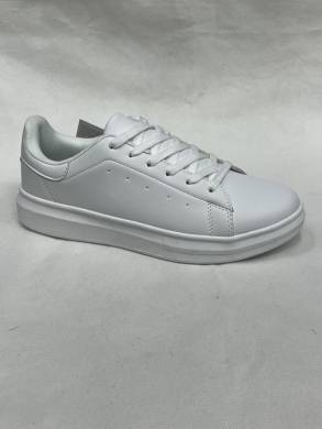 Buty sportowe damskie na płaskim (36-41) LXC 8397 WHITE/WHITE