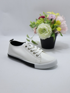 Buty sportowe damskie na płaskim (36-41) 2001 BLACK