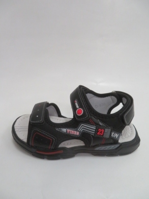 Sandały chłopięce (32-37) D930 BLACK/RED