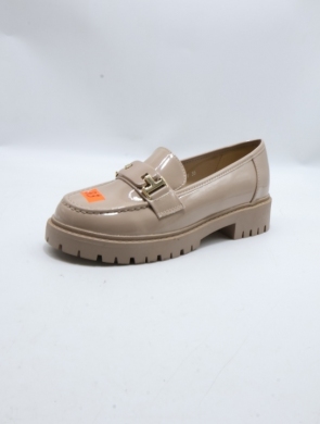 Mokasyny damskie na płaskim (36-41) 1659 BROWN