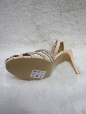 Sandały damskie na szpilce (36-41) LC01 BEIGE