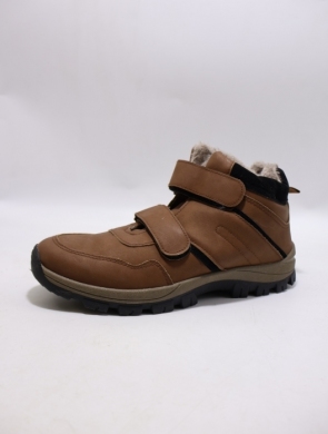 Trapery męskie ocieplane (41-46) 3840-3 BROWN