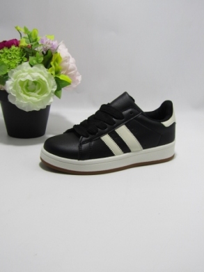 Buty sportowe damskie na płaskim (36-41) AF23-223 BLACK/BEIGE
