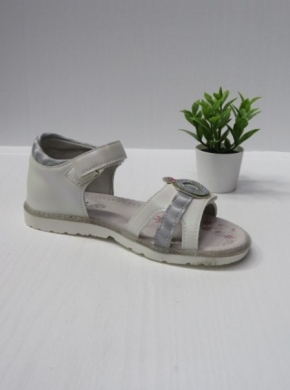 Sandały dziewczęce (26-31) D927 WHITE