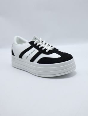 Buty sportowe damskie na płaskim (36-41) SL-A61 BLACK