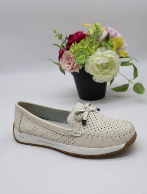 Mokasyny damskie na płaskim (36-41) 3667 BEIGE