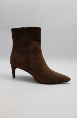 Botki damskie ocieplane na szpilce (36-41) JW266-1 MOCHA