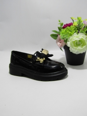 Mokasyny damskie na płaskim (36-41) W103 BLACK