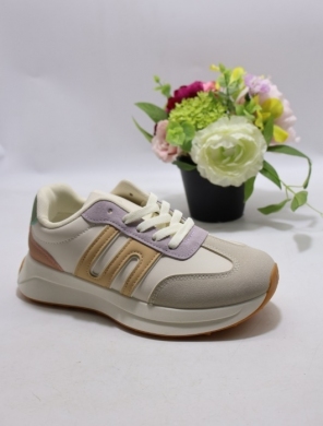 Buty sportowe damskie na płaskim (36-41) 8903 MULTI