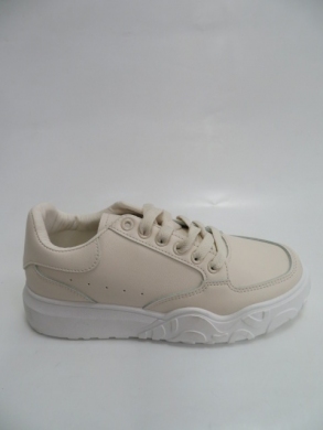 Buty sportowe damskie na płaskim (36-41) XLL4012 BEIGE