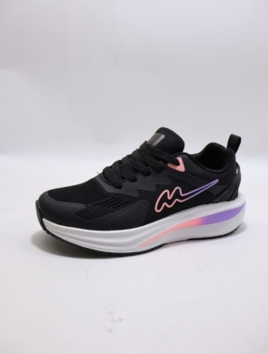 Buty sportowe damskie na płaskim (36-41) 6807 BLACK