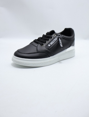 Buty sportowe damskie na płaskim (36-41) J-17 BLACK