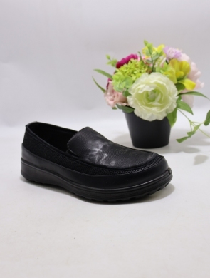 Półbuty damskie na płaskim (37-42) 37028-1 BLACK