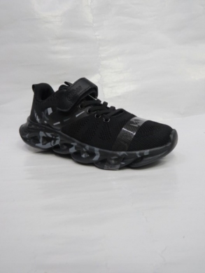 Buty sportowe chłopięce (32-37) EC218 BLACK/GREY