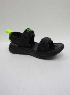 Sandały chłopięce (32-37) ZC68-14 BLACK/GREEN