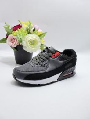Buty sportowe damskie na płaskim (36-41) 803 BL/GREY