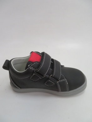 Buty sportowe chłopięce (20-25) P548 BLACK/RED