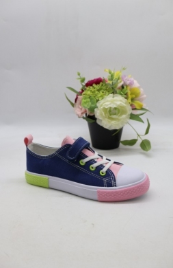 Trampki dziewczęce (32-37) 25799 NAVY/PINK