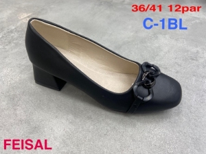 Czółenki damskie na obcasie (36-41) C-1