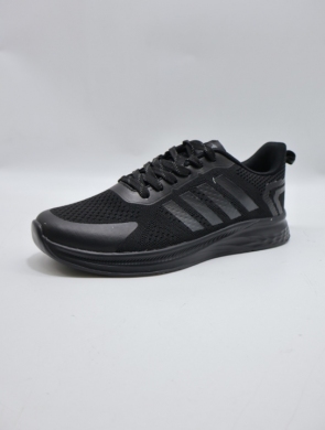 Buty sportowe damskie na płaskim (36-41) T2565 BLACK