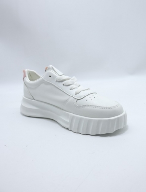 Buty sportowe damskie na płaskim (36-41) 205139 WH/PINK