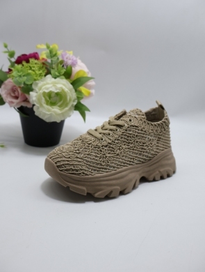 Buty sportowe damskie na płaskim (36-41) SF-69 KHAKI
