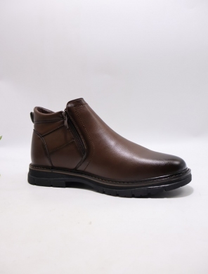 Botki męskie ocieplane (41-46) 0761 BROWN