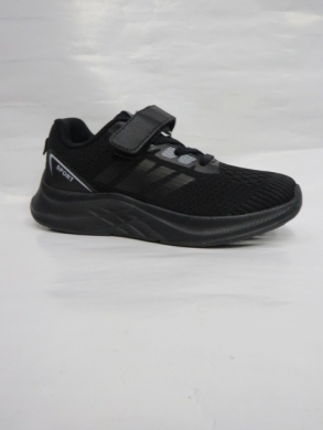 Buty sportowe chłopięce (31-36) EC202 BLACK/WHITE