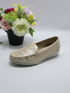 Mokasyny damskie na koturnie (36-41) YEHJ-232 BEIGE