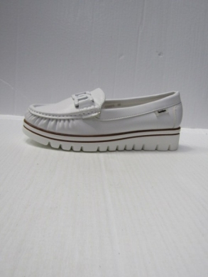 Mokasyny damskie na płaskim (36-41) DW25 WHITE